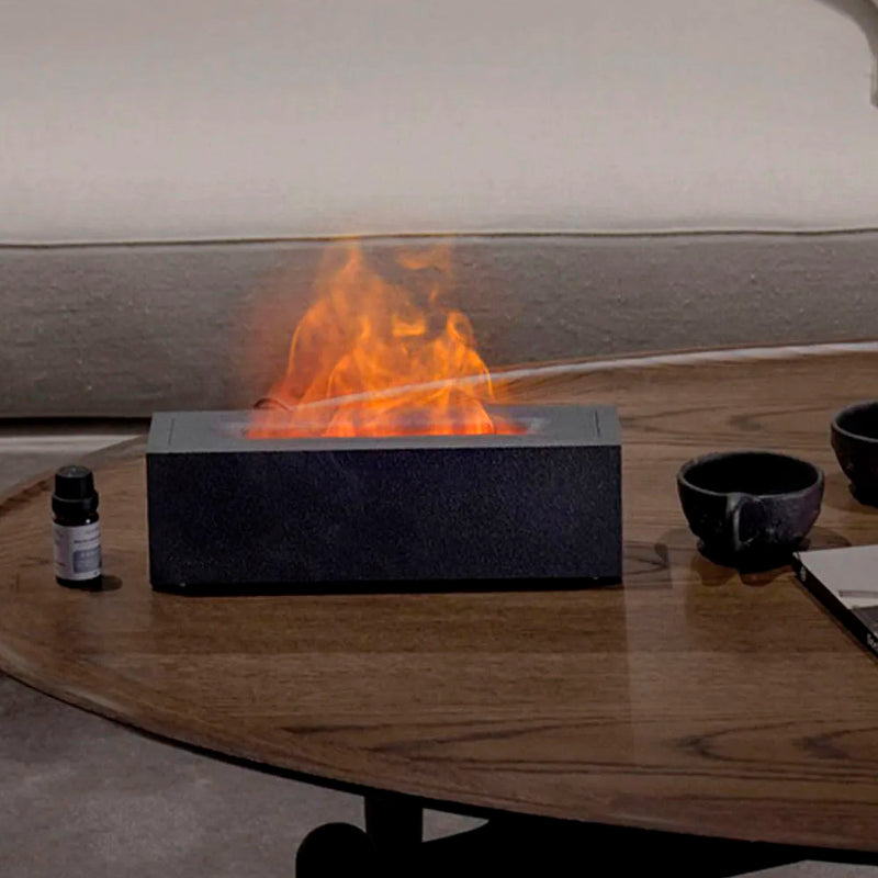 Difusor Humificador de Aroma Tipo Fogata